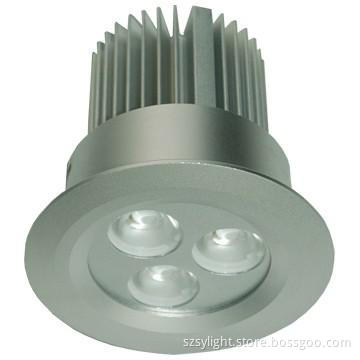6.5cm cutting popular 10w led ceiling lights with 3 years warranty